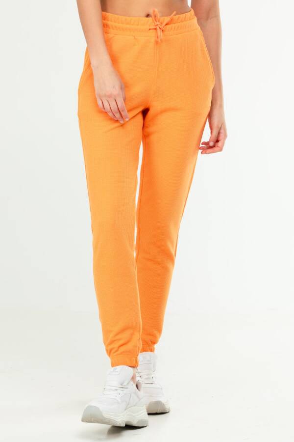 Oranj Regular 100% Pamuklu Lastik Paça Kadın Basic Eşofman Alt sd1001 - Speedlife