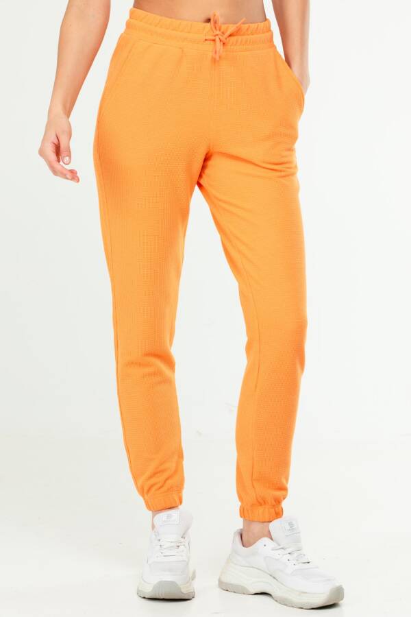 Oranj Regular 100% Pamuklu Lastik Paça Kadın Basic Eşofman Alt sd1001 - Speedlife (1)